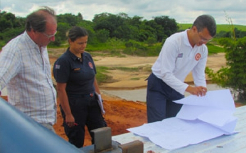 Defesa Civil do Estado, faz averiguação de obras em Piquerobi