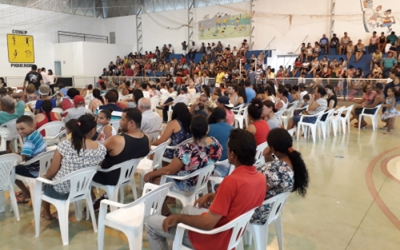Piquerobi realiza o sorteio de 80 casas da Cdhu