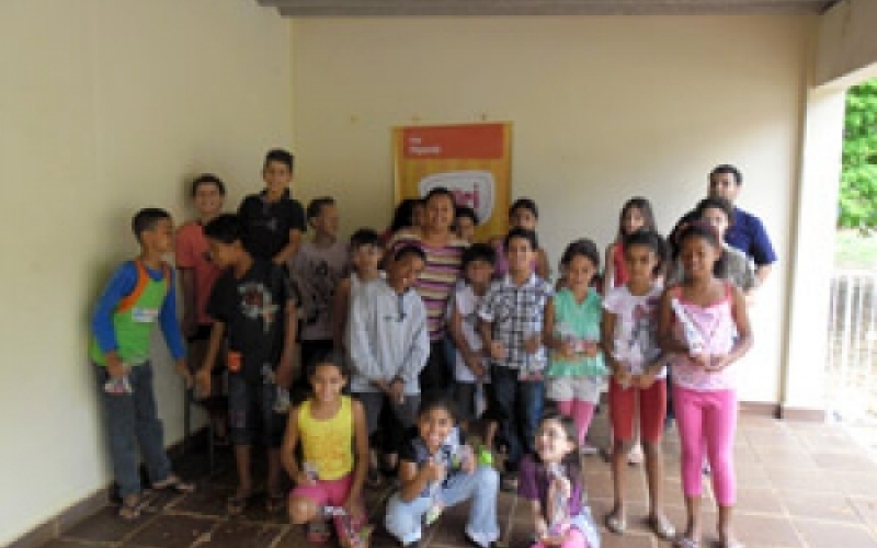O Pólo do Projeto Guri de Piquerobi comemorou o Dia Das Crianças