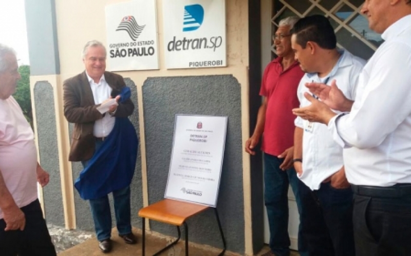 Detran de Piquerobi é oficialmente inaugurado.