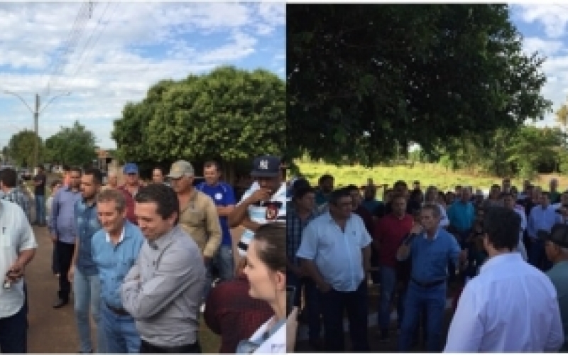 Administração realiza lançamento oficial de construção de 82 casas populares em Piquerobi