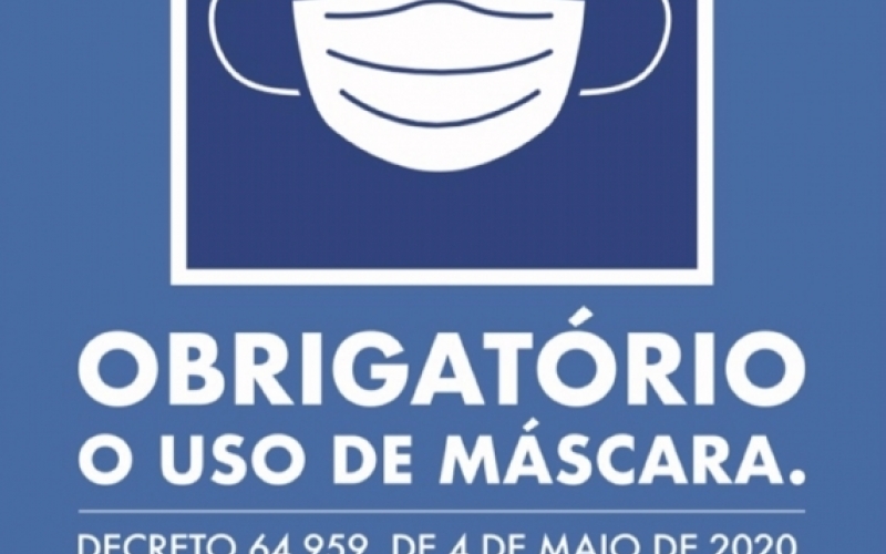 Uso obrigatório da máscara em todo estado de São Paulo passa a valer nesta quinta.
