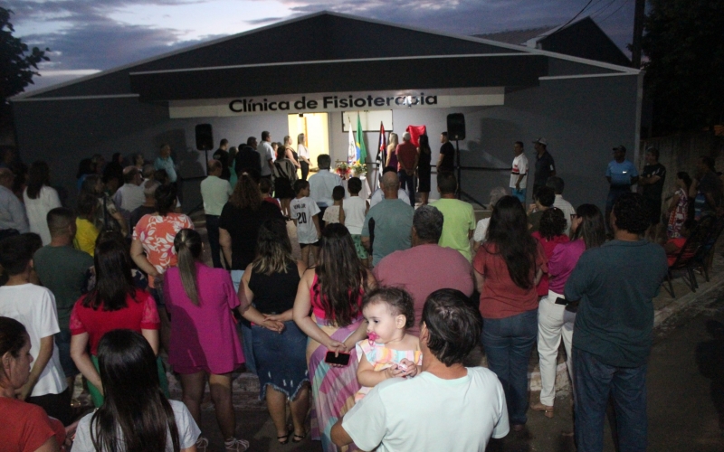 Inauguração Fisioterapia - Reforma do antigo prédio