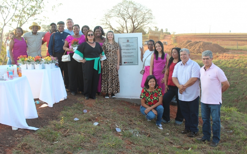 Inauguração da Ponte Patrícia Maria da Silva - 